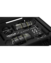 Dzofilm Catta Ace 18-35mm and 35-80mm T2.9 Cine Lens Bundle for Pl Mount and Canon Ef, Black