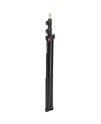 Manfrotto 1052BAC 93" Air Cushioned Aluminum Compact Stand with 3-Sections & 2 Risers, Black