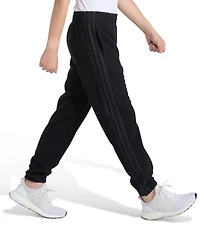 Adidas Big Boys Pull On Winterized 3-Stripes Joggers