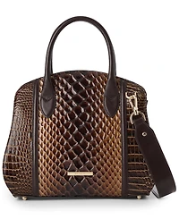 Brahmin Rosetta Toffee Caldwell Crossbody Bag