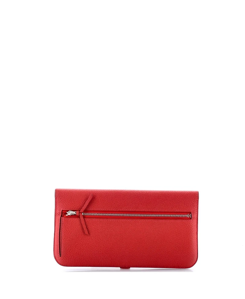 Pre-Owned Hermes Dogon Recto Verso Wallet Leather