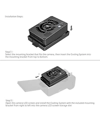 SmallRig Cooling System for Select Sony/Canon/Fujifilm Cameras