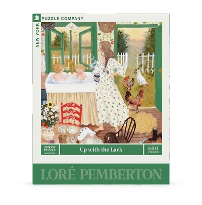 New York Puzzle Company Up with the Lark 500 Piece Puzzle