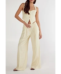 Nasty Gal Women's Pinstripe Tailored Pants