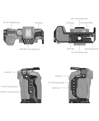 SmallRig Full Camera Cage for Canon Eos R8 Camera
