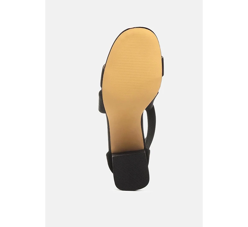Benicia Elastic Strappy Sandal Womens