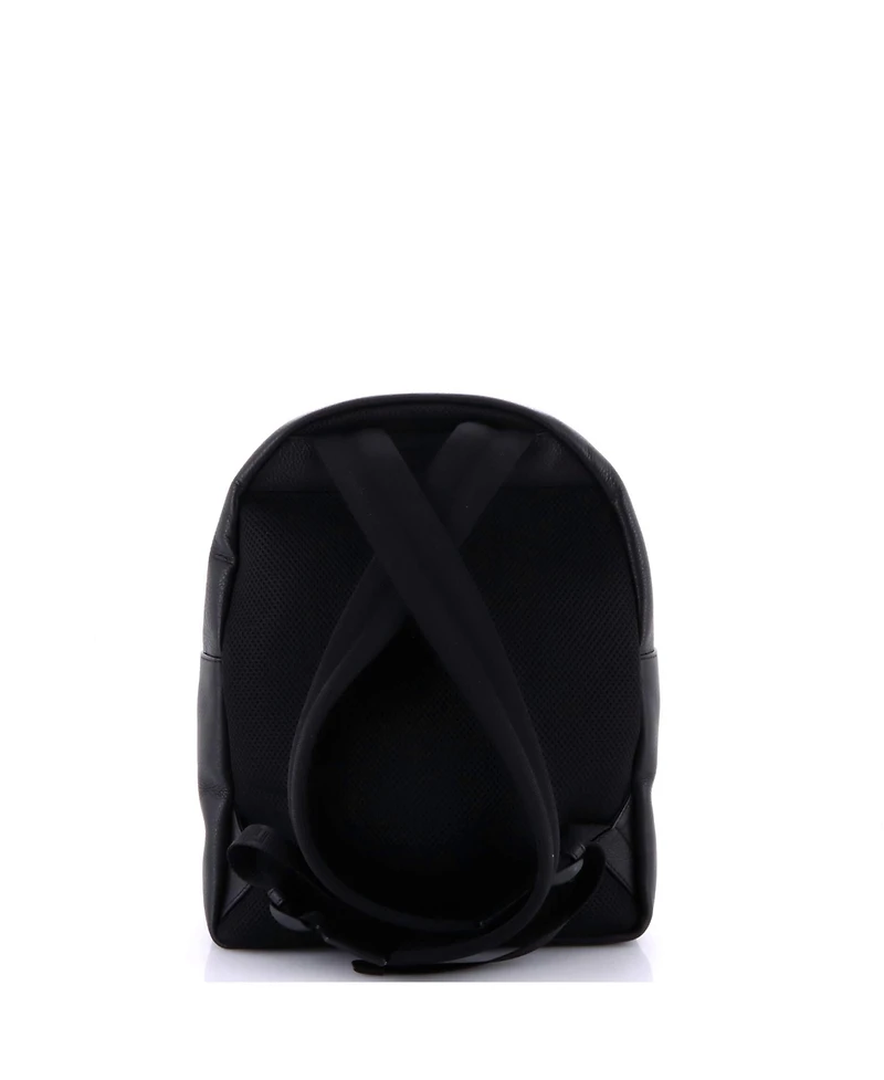 Pre-Owned Versace Medium Medusa Zip Backpack Leather