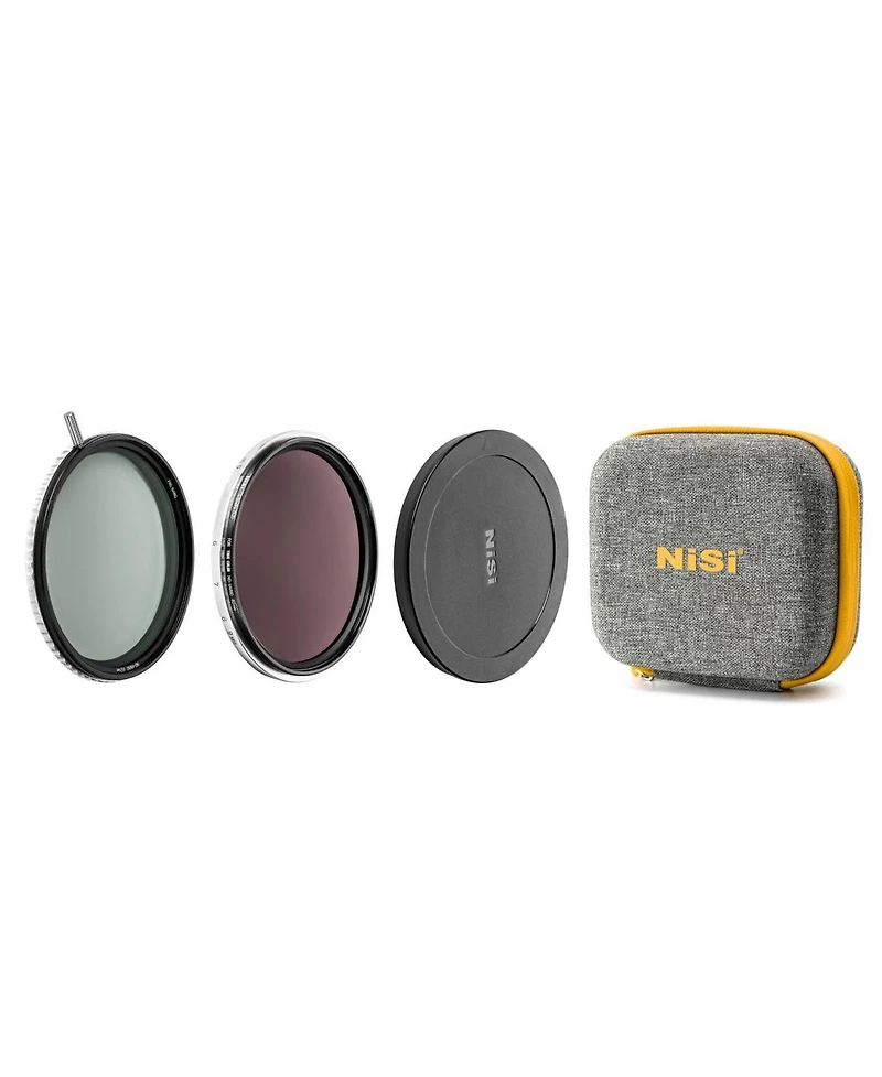 NiSi 82mm Swift True Color Vnd Kit with True Color 1-5 Stops Vnd + ND16 4-Stop Filter