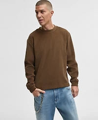 Mode of One Men's Relaxed-Fit French Ribbed Sweater, Macy's Exclusive