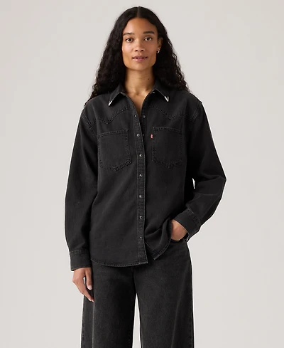 Levi's Women's Teodora Western Long Sleeve Shirt