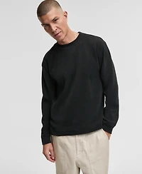 Mode of One Men's Relaxed-Fit French Ribbed Sweater, Macy's Exclusive