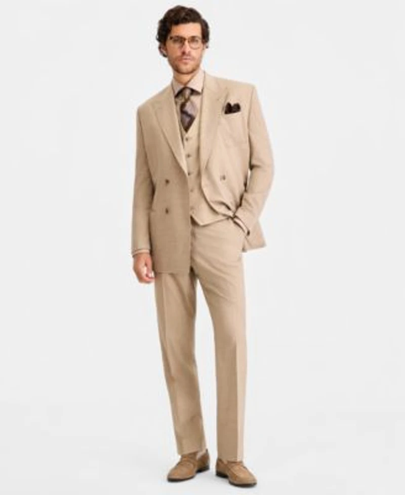 Tayion Collection Mens Classic Fit Suit Separates Jacket Vest Pants