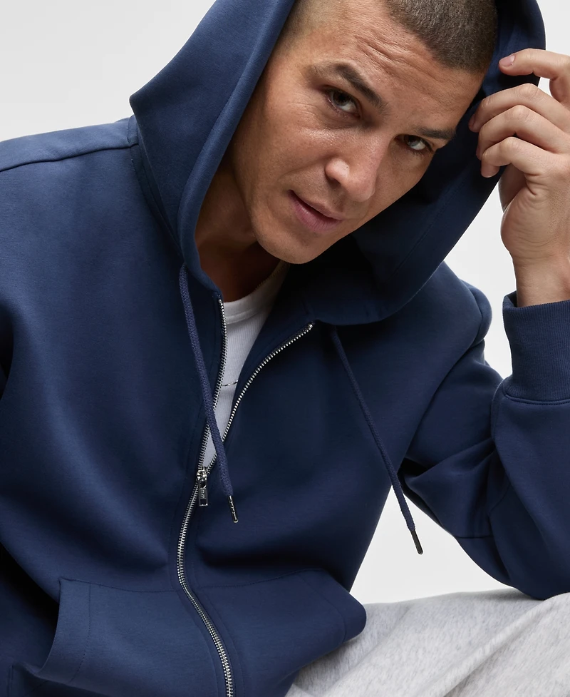 Mode of One Men's Full-Zip Scuba Knit Hoodie, Macy's Exclusive