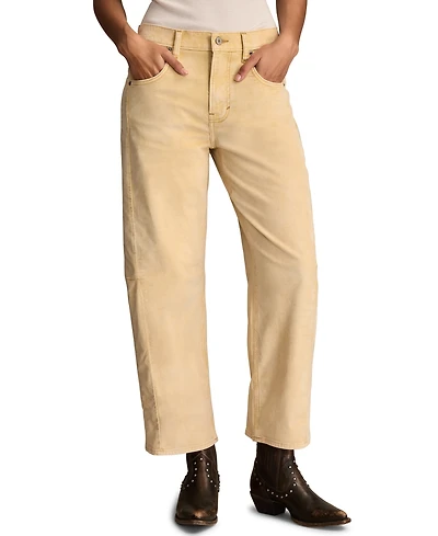 Lucky Brand Women's Mid-Rise Barrel-Leg Jeans