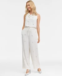 I.n.c. International Concepts Women's Embellished Drawstring Pants, Macy's Exclusive