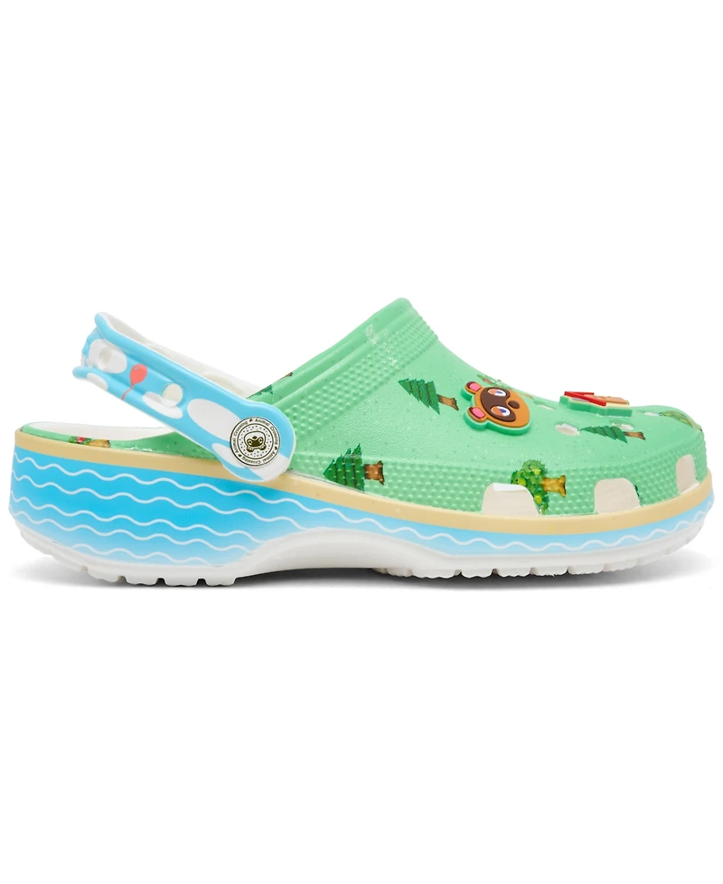 Crocs Big Kid's Animal Crossing Classic Clog Sandals from Finish Line