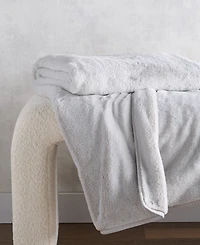 Hotel Collection Reversible Faux-Fur Throw, 50" x 70", Macy's Exclusive