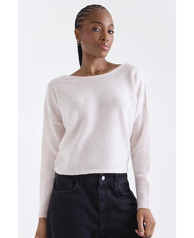 1982 Women's Leyla Low Back Cashmere Sweater