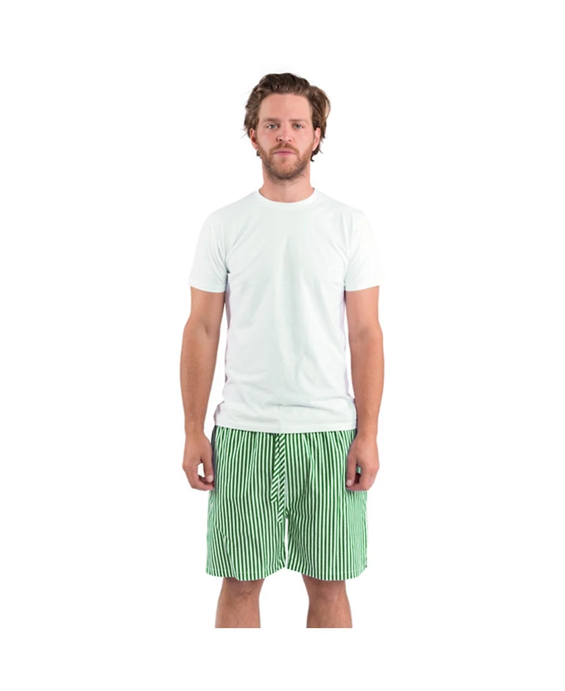 Sant and Abel Men's Braddock Green Sleep Shorts