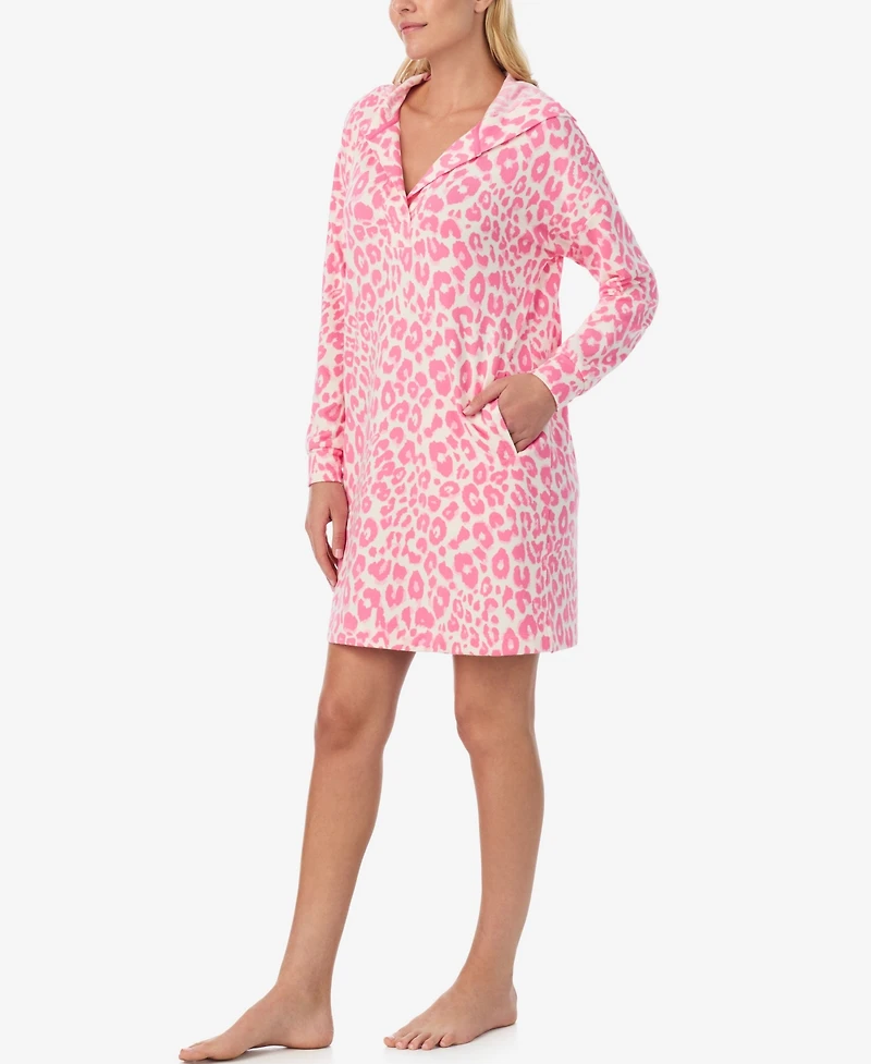 Sanctuary Women's Hooded Loungewear Tunic Sleepwear