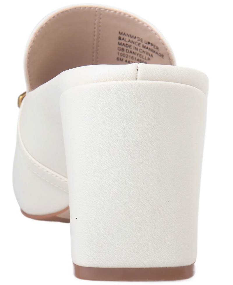 Giani Bernini Women's Danyell Snip Toe Block Heel Mules, Created for Macy's