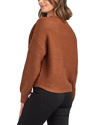 Bcx Juniors' Crewneck Pull On Sweater