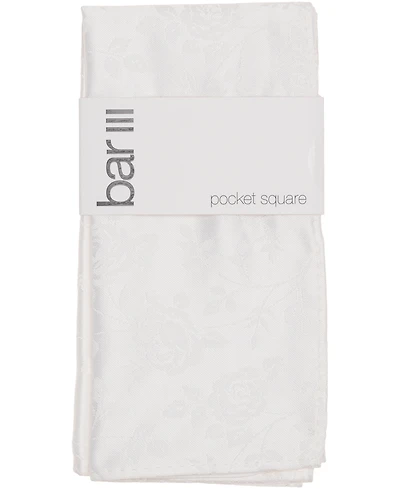 Bar Iii Mens Solid Pocket Square, Macy's Exclusive
