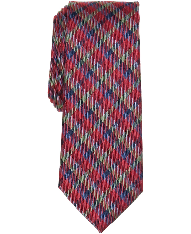 Bar Iii Men's Cavendish Plaid Tie, Macy's Exclusive