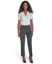 Calvin Klein Petite Pinstripe Highline Pants