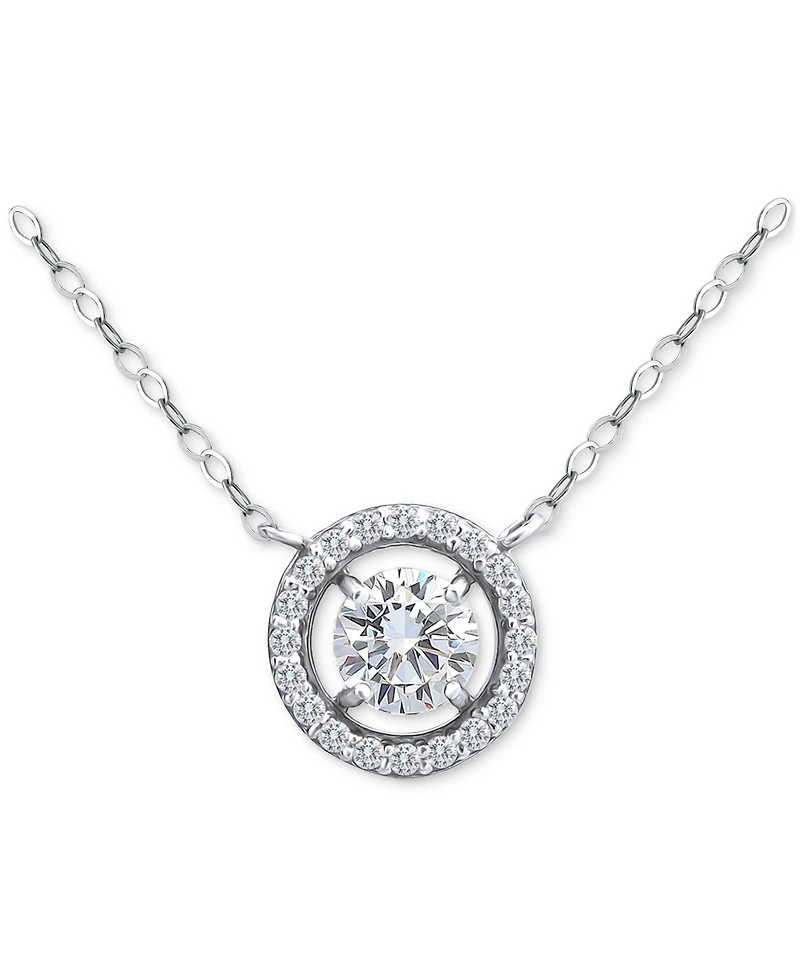 Giani Bernini Necklace (1-1/2 ct. t.w.) in Sterling Silver, Macy's Exclusive