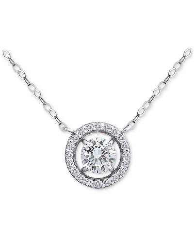 Giani Bernini Necklace (1-1/2 ct. t.w.) in Sterling Silver, Macy's Exclusive
