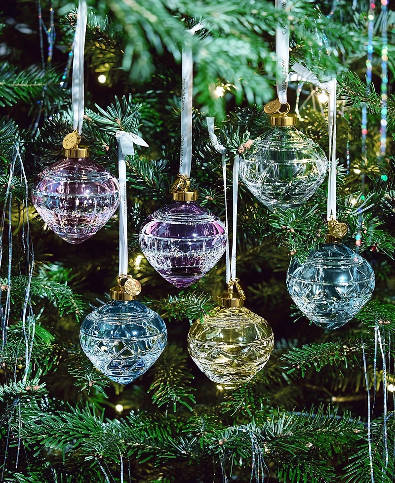 Waterford Winter Wonders Icy Blue Bauble Snowflake Ornament