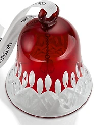 Waterford Lismore Red Bell Ornament