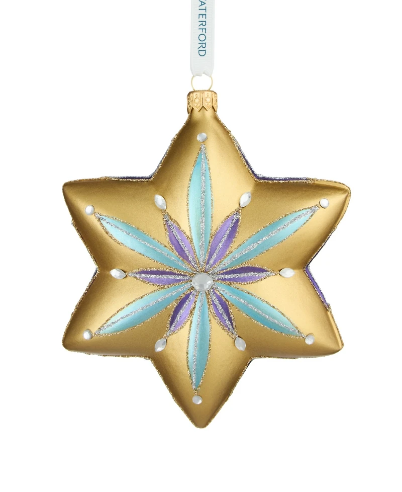 Waterford Holiday Heirlooms Gold Star Ornament