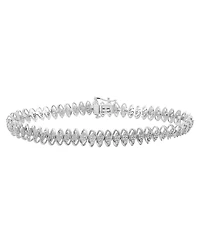 Diamond Bracelet (1 ct.t.w.) in Sterling Silver