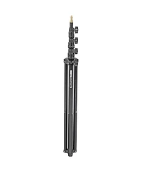Manfrotto 9' Basic Black Lightstand, 4 Section, 5/8 Stud with 1/4"x20 Tip (#3333)