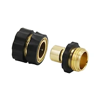 Twinkle Star Garden Hose Quick Connector Water Hose Fitting Male and Female 9-Pack