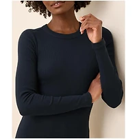 Pact Women's Perfect Rib Long Sleeve Tee
