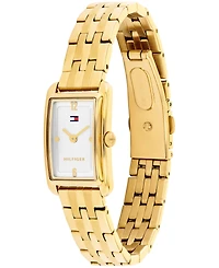 Tommy Hilfiger Women's Quartz Gold Tone Stainless Steel Bracelet Watch, 16mm