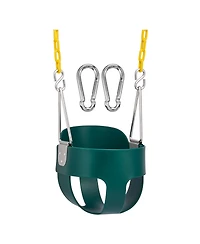Sorbus High Back Bucket Swing for Infants and Toddlers, with Coated Chains - Durable and Comfortable - Ages 6 Months and Up