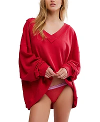 Free People Women's Staycation Pullover Sweatshirt