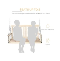 Comfortable Outdoor Patio Swing with Weather Resistant Frame for Relaxing Backyard