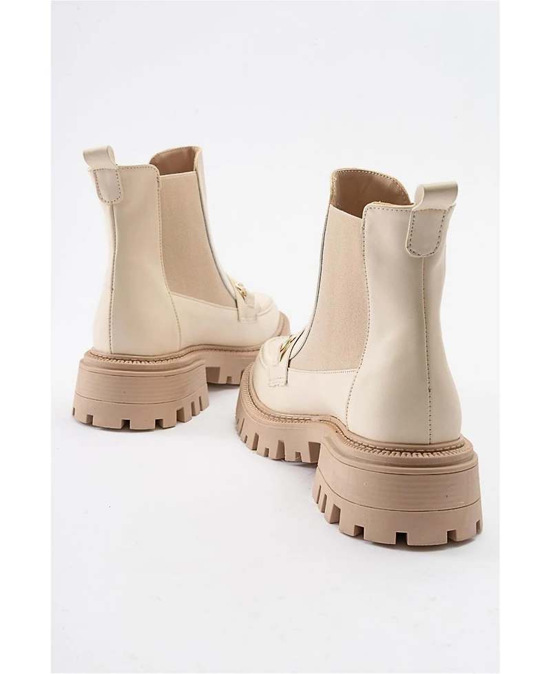 Prologue Shoes Vesper Buckled Chelsea Boot (Women)