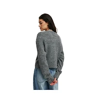 Cotton On Women's Lofty Luxe Crew Cardigan