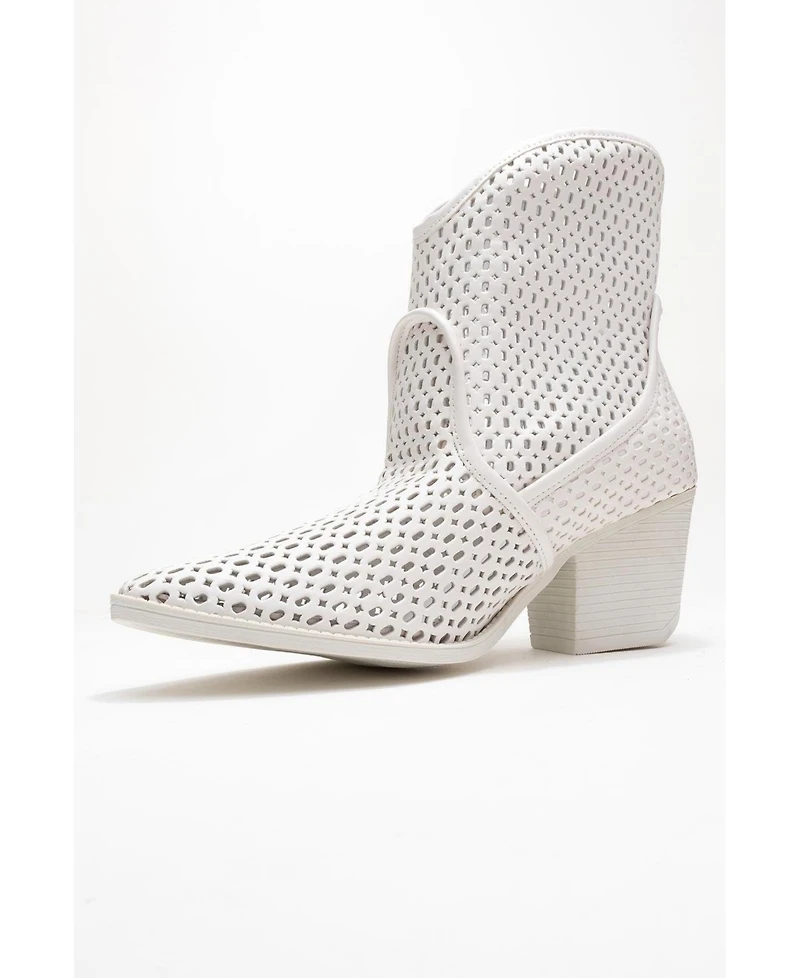 Prologue Shoes Pera Block Heel Boot (Women)