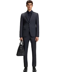 Boss by Hugo Men's 2-Piece Wool Slim-Fit Suit