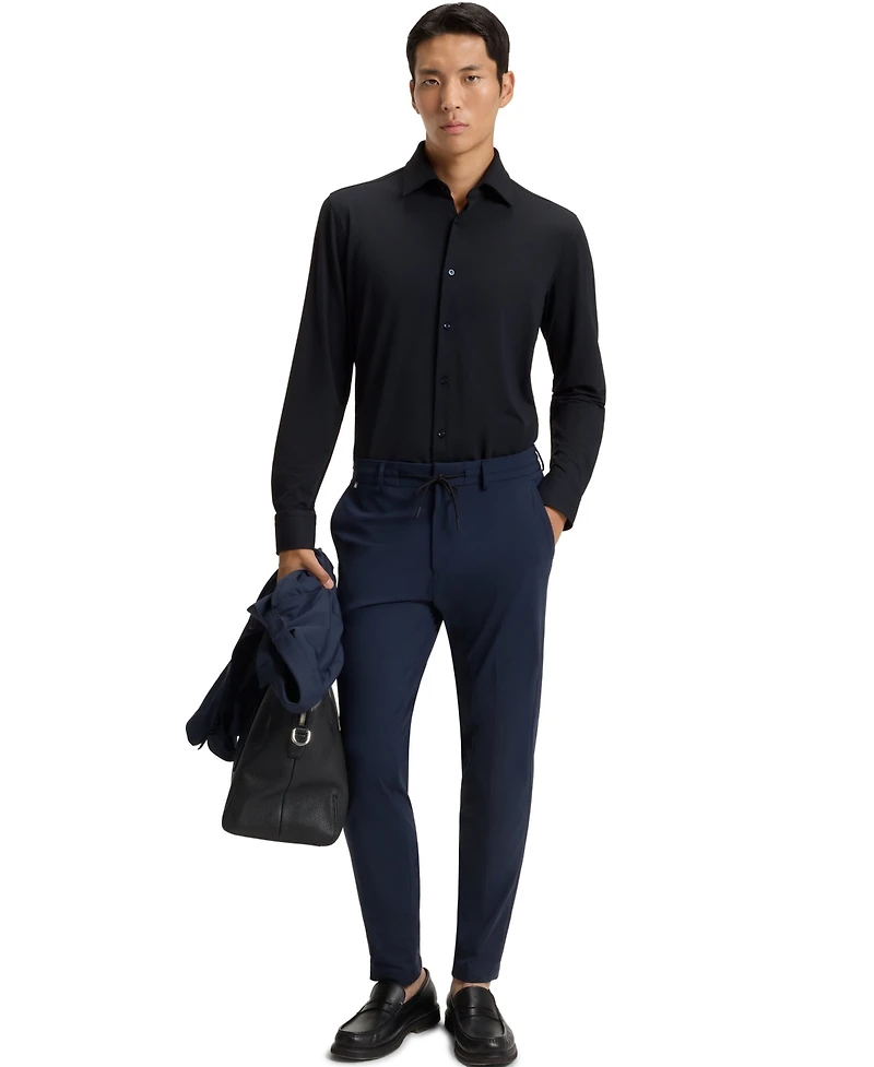 Boss by Hugo Men's Performance-Stretch Slim-Fit Dress Shirt
