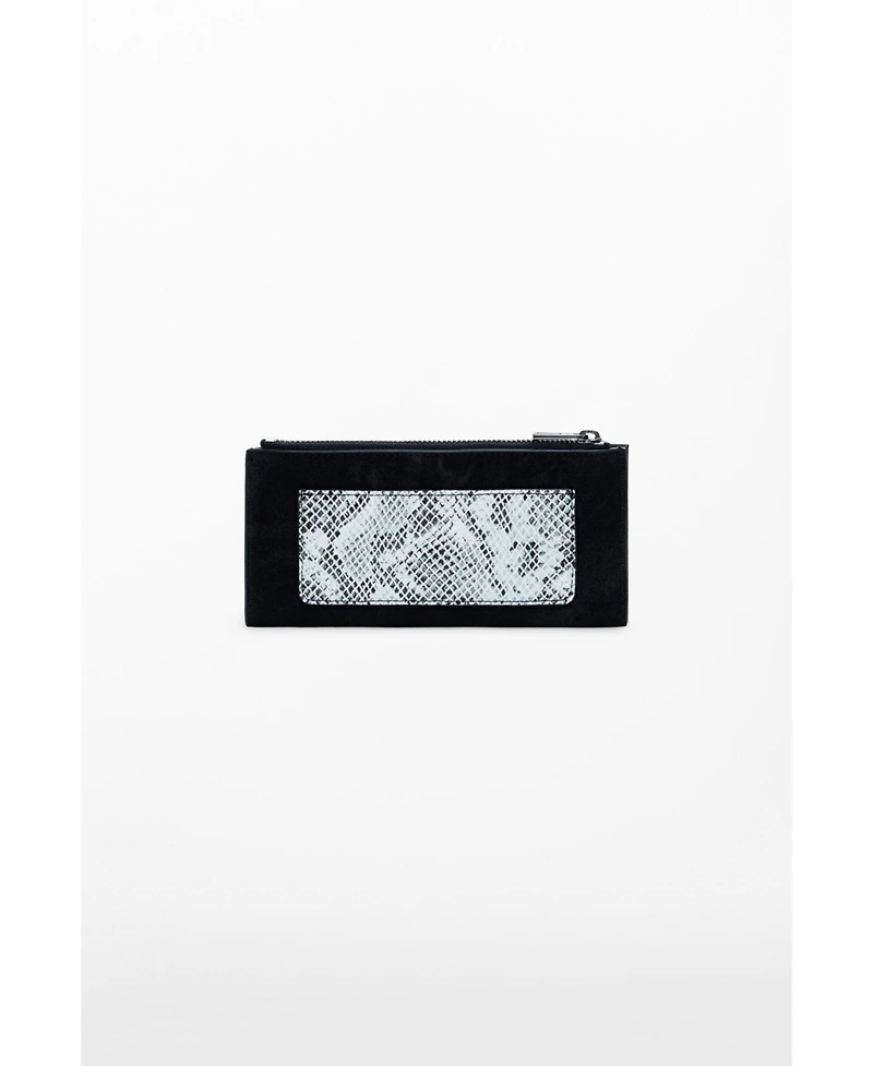 Desigual Women's Medium snake studded wallet