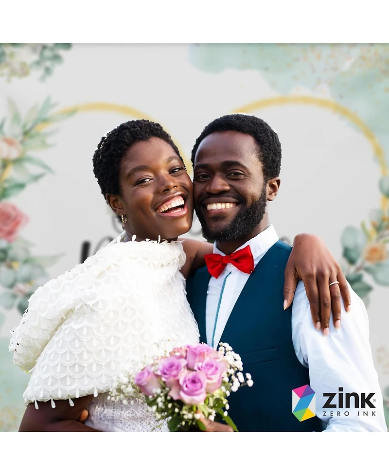 Zink Wedding Photo Backdrop