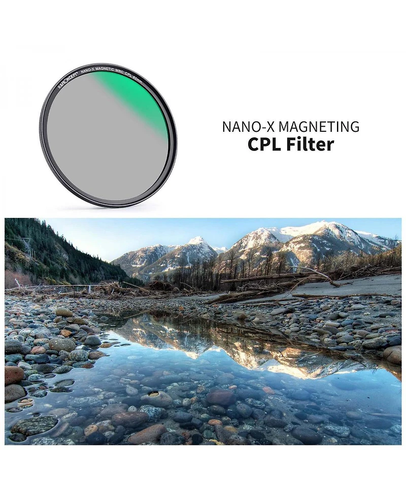 K&F Concept 82mm Nano-x Cpl Magnetic Filter